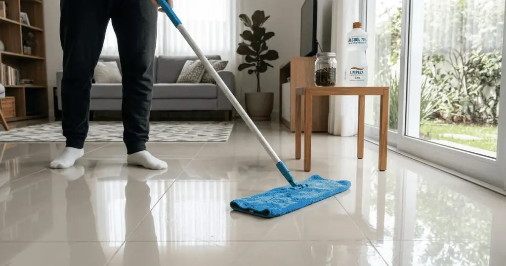 El secreto de un piso reluciente: la mezcla de clavos de olor y alcohol 70 que los expertos no quieren que sepas