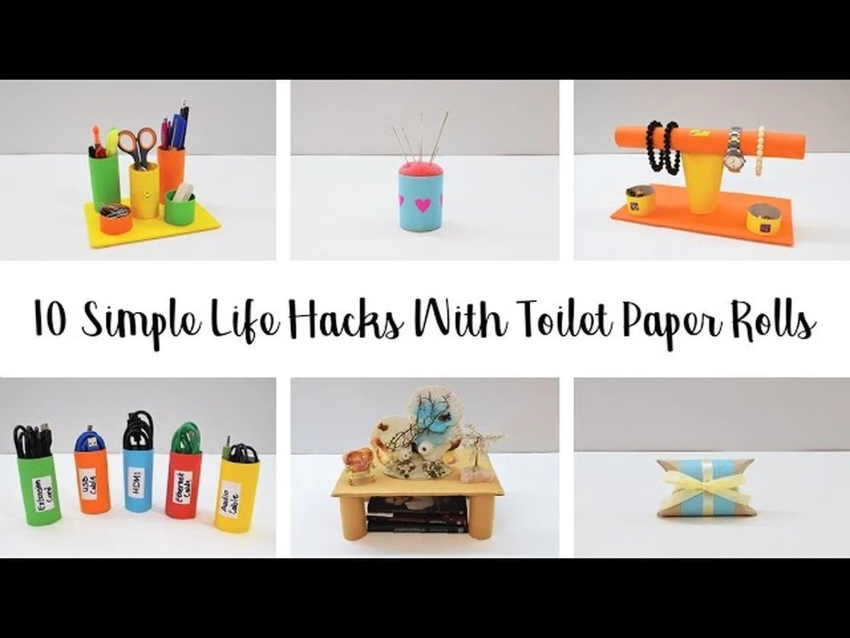 El truco del rollo de papel higiénico que te ahorrará espacio en 30 segundos - image 1