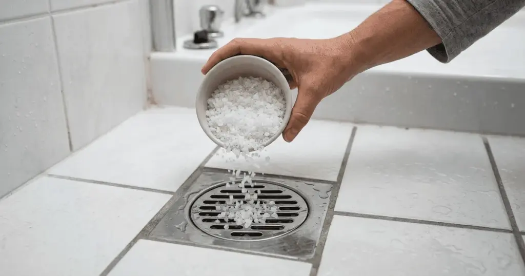 El truco del sal grosso contra los malos olores en el baño: adiós a la grasa en las tuberías