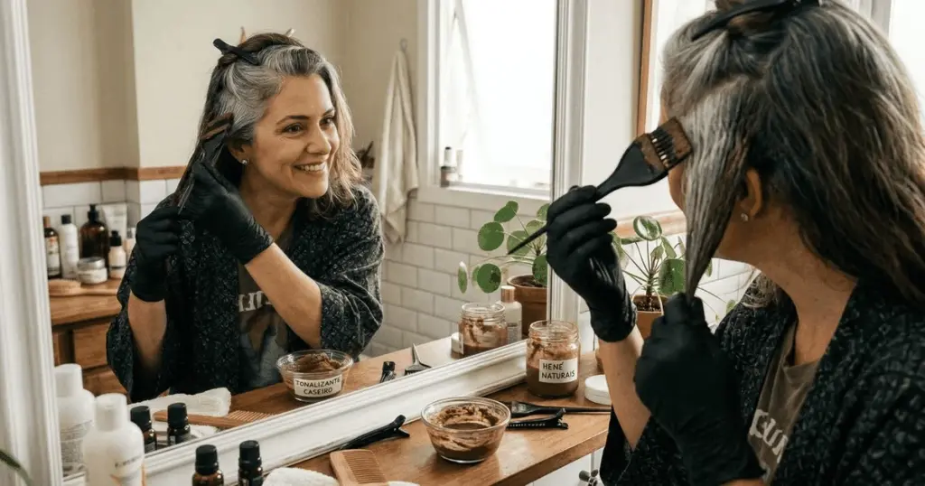 El truco natural que disimula las canas sin gastar una fortuna