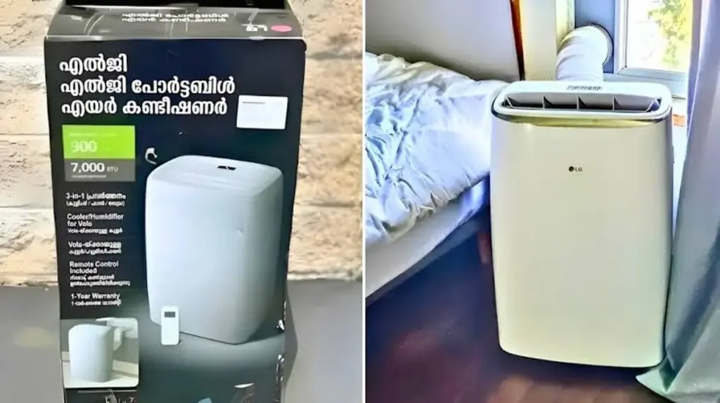Enfría a 22°C con LG Portable AC 1.5T 2026 y tecnología Inverter de LG Electronics