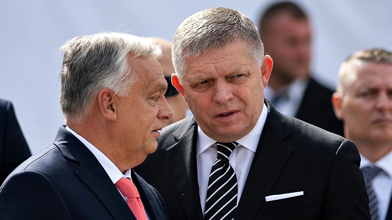 Viktor Orbán and Robert Fico.