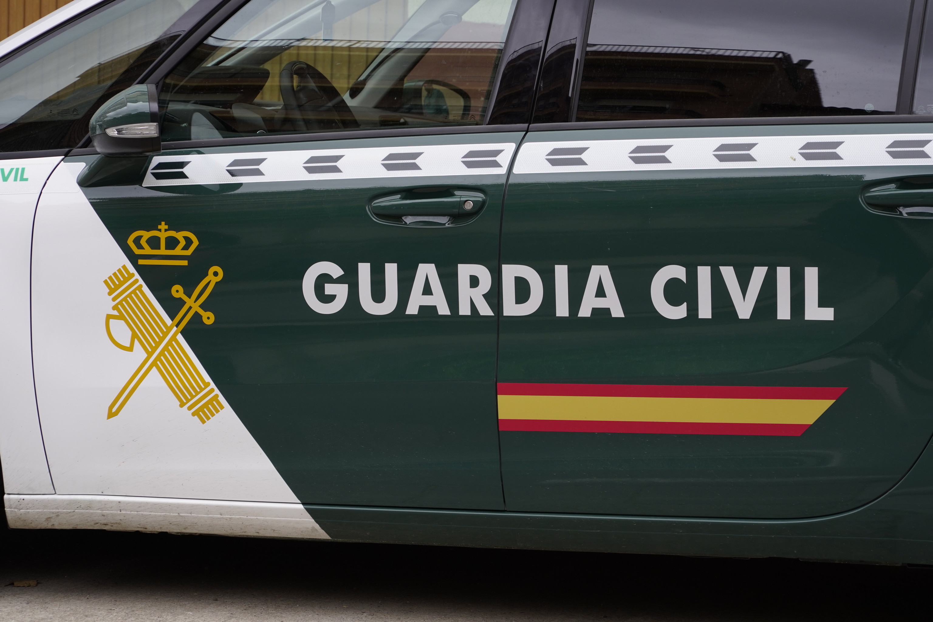 Un vehículo de la Guardia Civil.