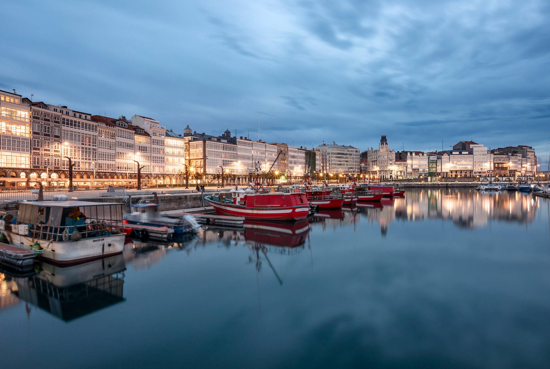 Foto: La calle que es una de las más emblemáticas de Galicia. (Turismo de A Coruña)