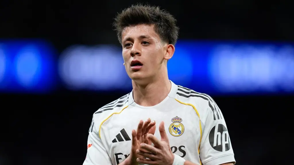 Arda Güler, con el Real Madrid