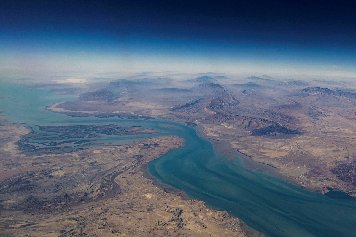 ista aérea de la isla