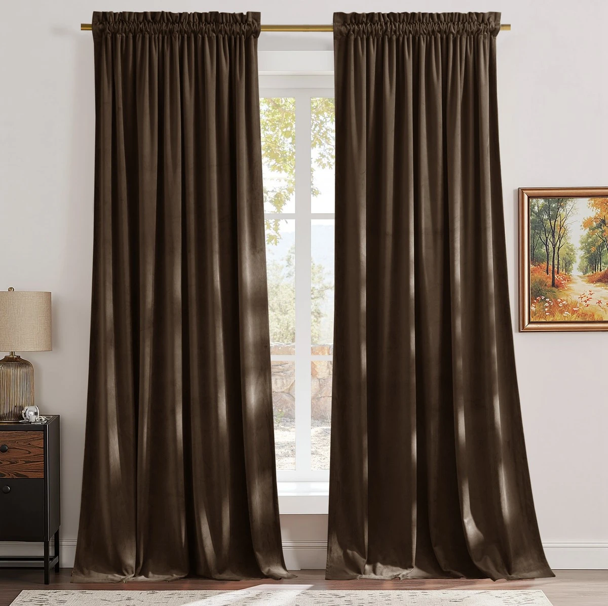 Factura de luz alta: baja un 20% el consumo con estas Cortinas de chenilla con ojales de espiga de Dunelm - image 1