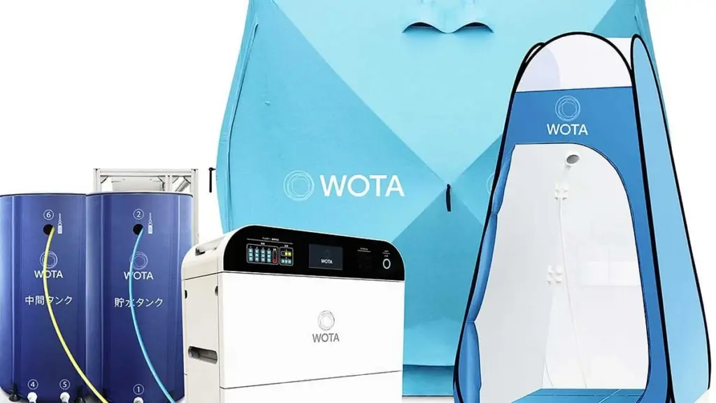 Facturas de agua: El invento de WOTA Corp y su WOTA BOX para reciclar el 98%