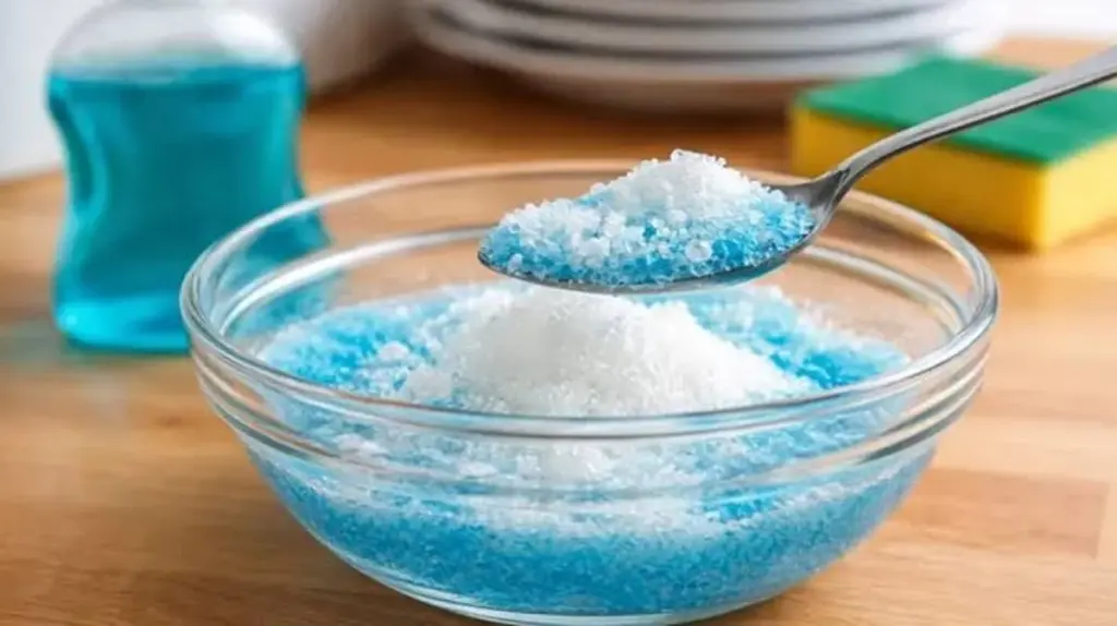 Grasa difícil de quitar: mezcla detergente con azúcar para un resultado impecable