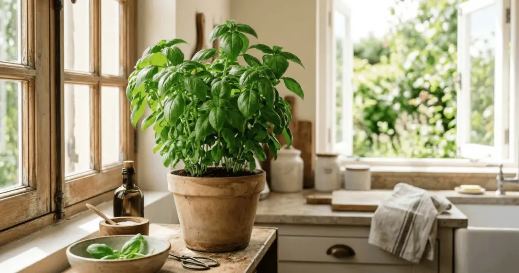 Guía definitiva: Duplica la vida de tu albahaca en casa con este sencillo truco de cosecha
