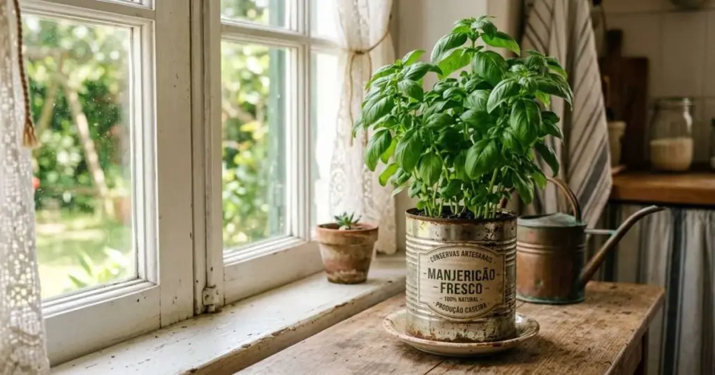 Hierbas frescas todo el año: la planta que crece en una lata vieja