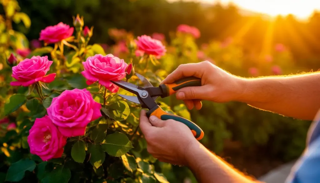 Jardín ornamental: poda a 10mm y división de plantas perennes ante la sequía