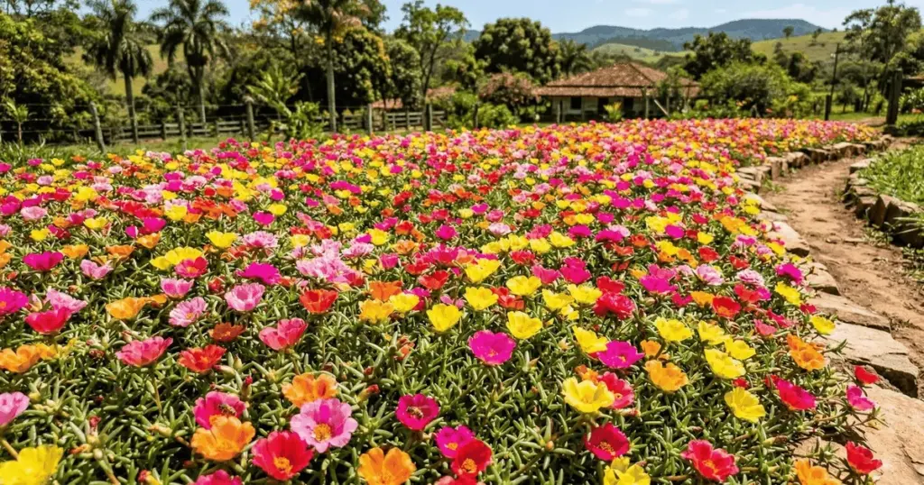 La planta rastrera que cubre tu jardín y florece por 100 días sin riego... ¡y que nadie te contó!