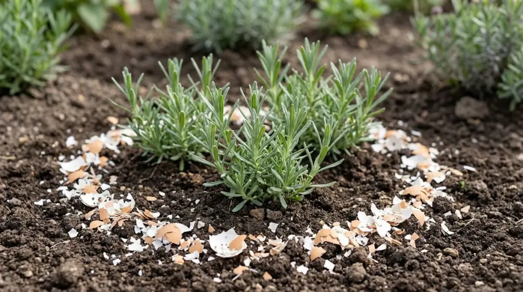 Lavanda sana con cáscaras de huevo: el método para alcalinizar el suelo