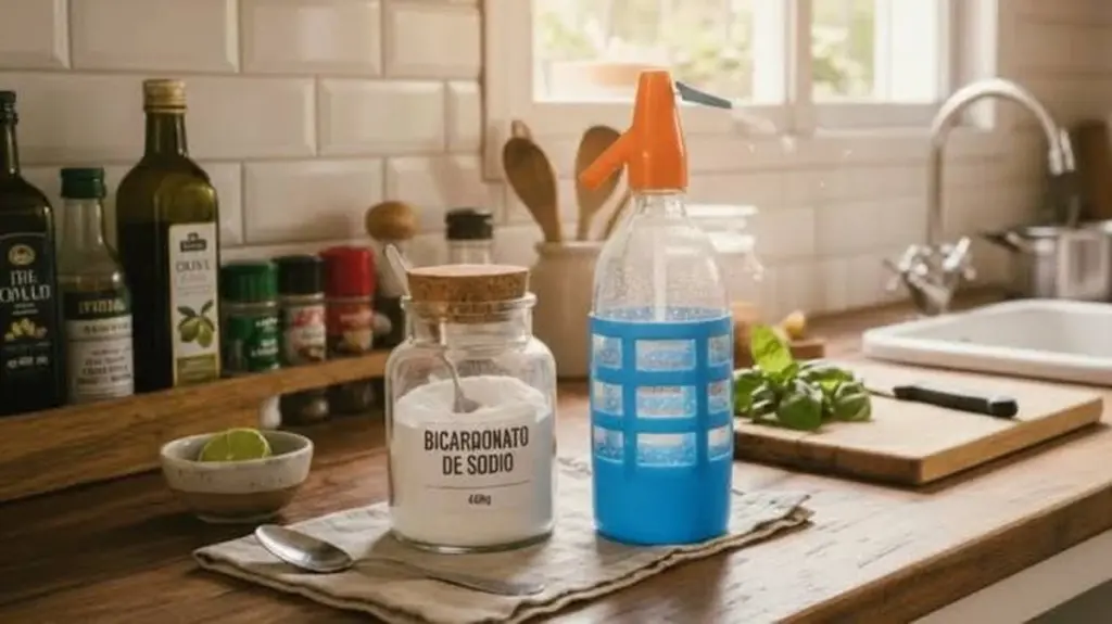Limpia grasas con Bicarbonato de sodio y Soda de sifón en 15 minutos