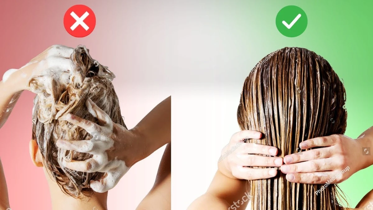 Los peluqueros alertan: el error común que cometes al lavarte el pelo y que puede resecar las puntas y apagar el color - image 1