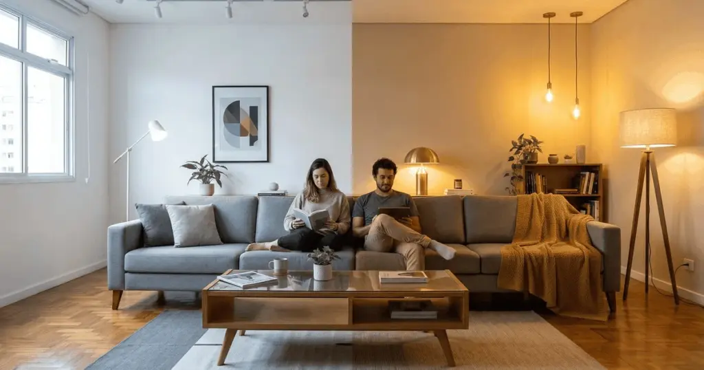 Luz blanca vs. luz amarilla: el secreto para un hogar de revista (y cómo instalarlo tú mismo)