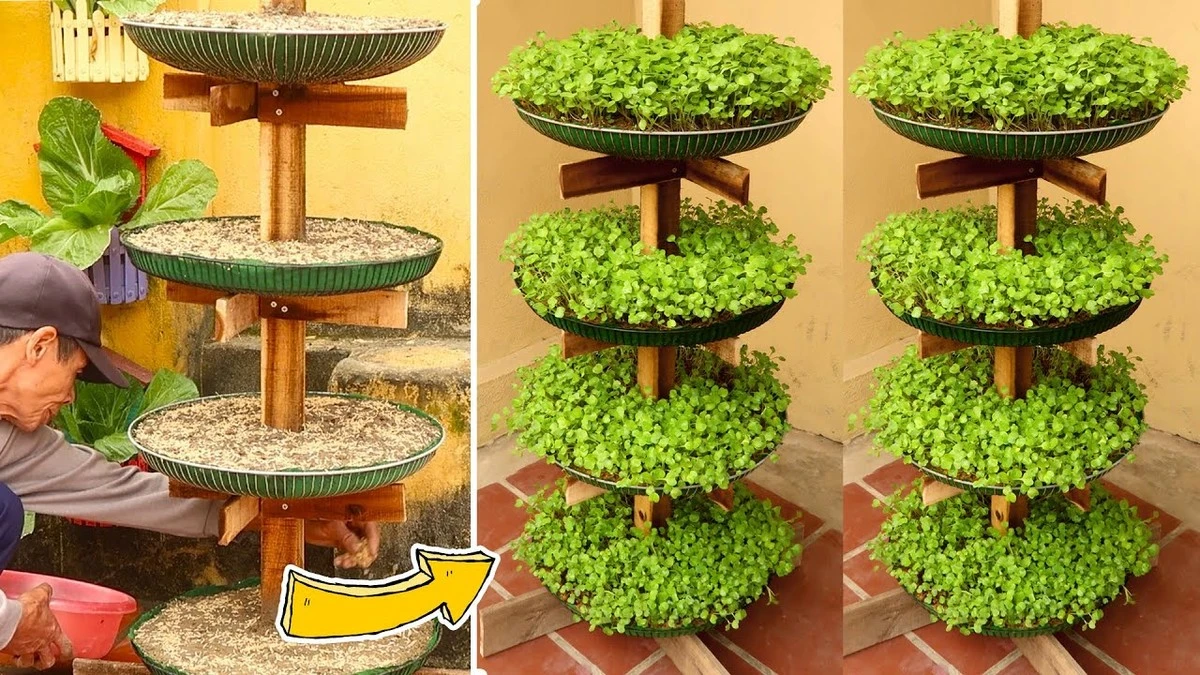 No tires tu viejo ventilador: el truco para crear una maceta de diseño - image 1