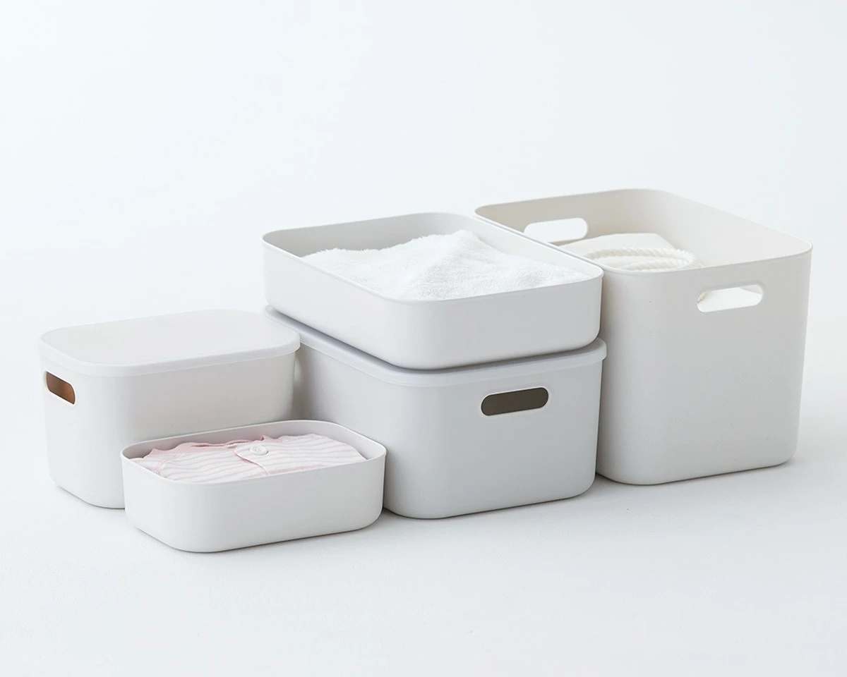 Orden en casa: el contenedor plegable de polipropileno reciclado de Muji que ahorra 30 minutos al limpiar - image 1