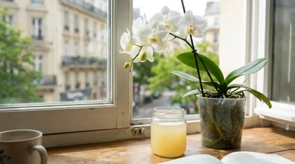 Orquídea marchita: el potente abono de Maíz para salvarla en 20 días