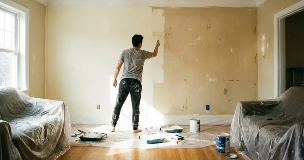 ¿Pintar solo o contratar a un profesional? El duelo de costos que definirá tu presupuesto