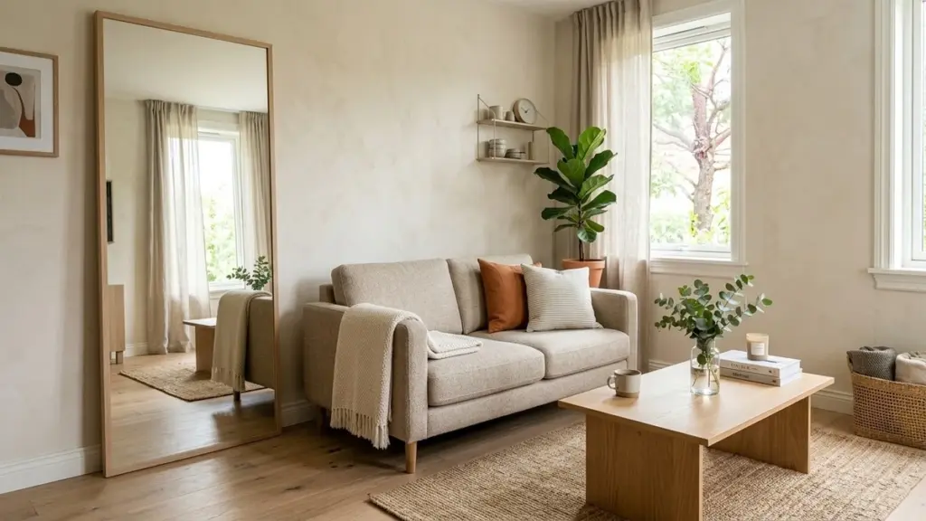 Pisos pequeños: el truco de decoración de interiores para duplicar el espacio