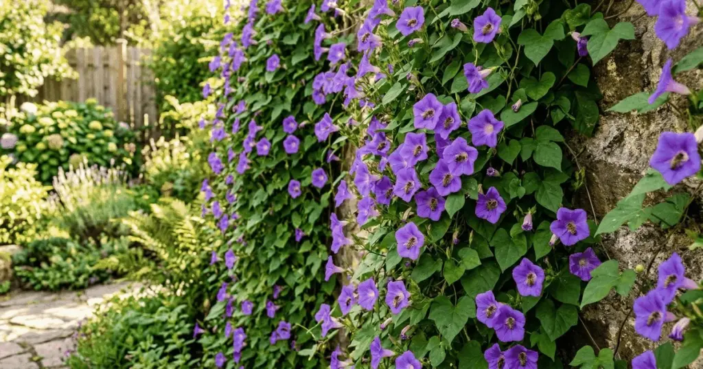 Planta esta enredadera en tu muro y observa cómo atrae un torrente de abejas