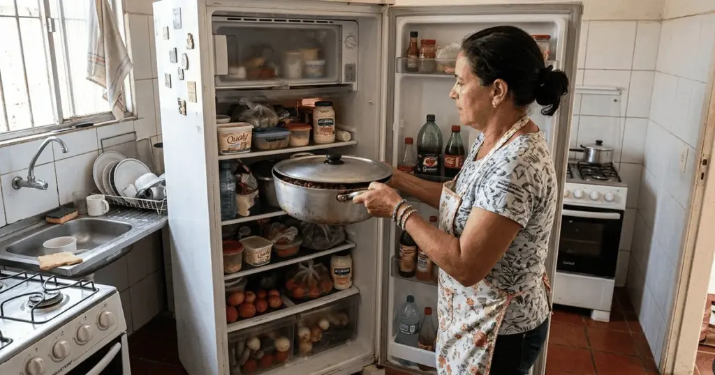 Por qué nunca debes guardar sobras de comida en la olla en el refrigerador