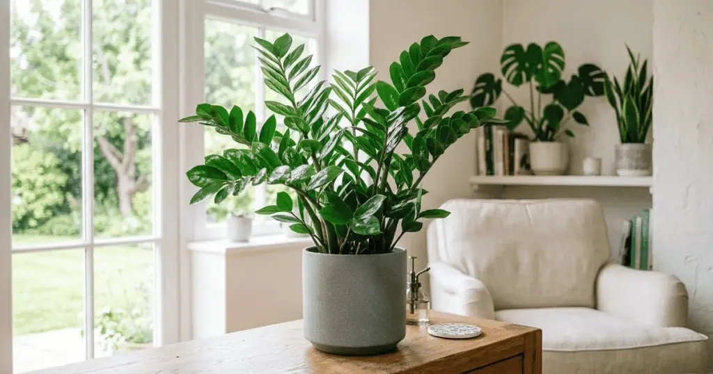 Riega tu Zamioculcas solo así: hojas perfectas, brillantes y verdes todo el año
