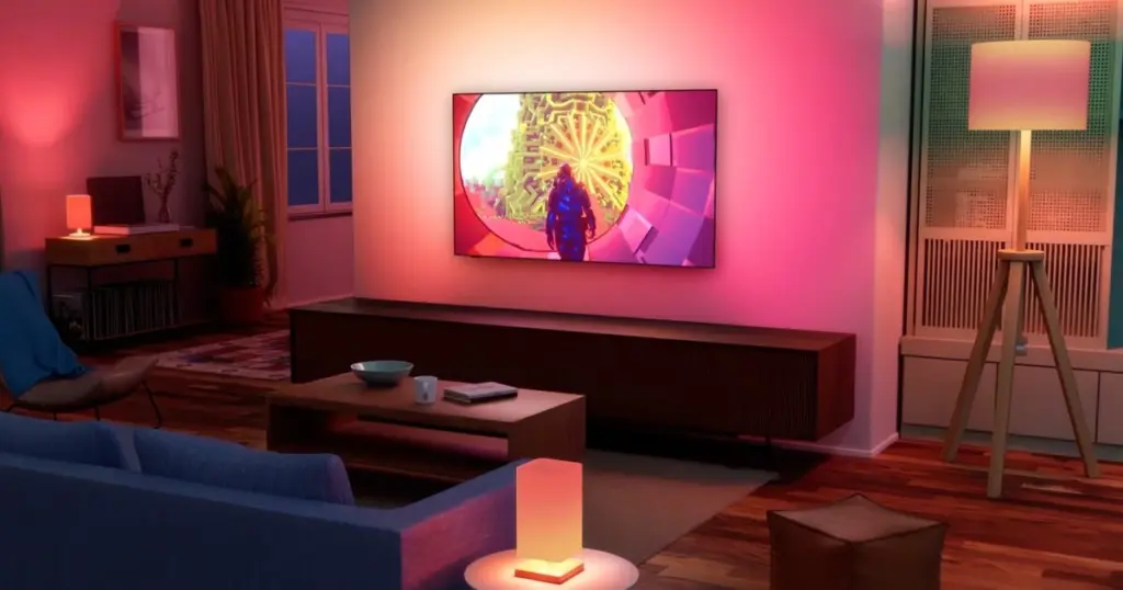 Salón de cine en 1 minuto: Cómo AmbiScape de Philips elimina la fatiga visual