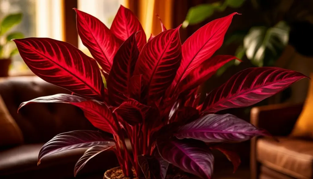 Salón sin luz este Otoño: el truco de la Aglaonema roja y 5 plantas