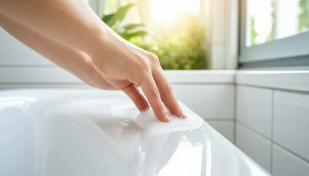 Silicona del baño impecable: el método del algodón para eliminar el moho