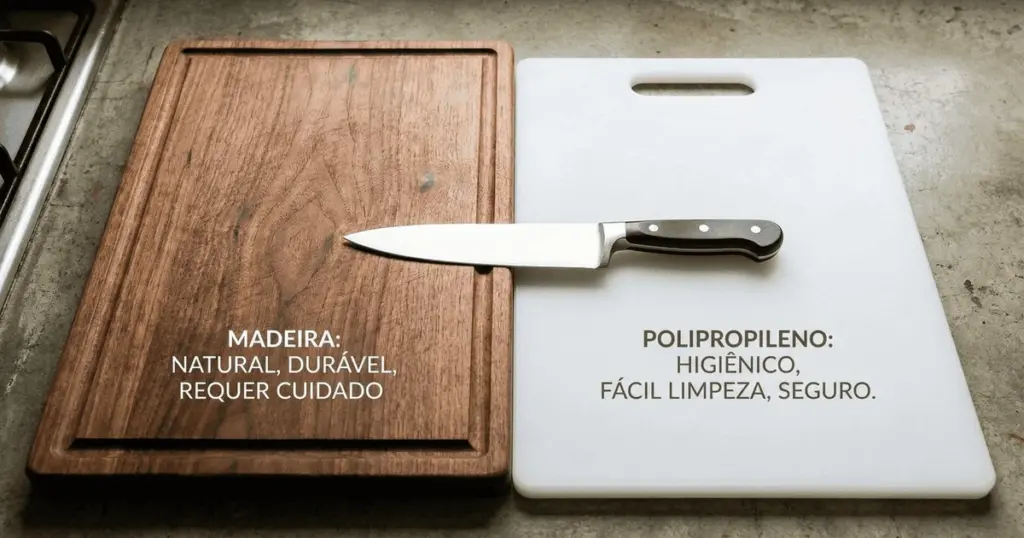 Tabla de madera vs. plástico: el duelo silencioso en tu cocina