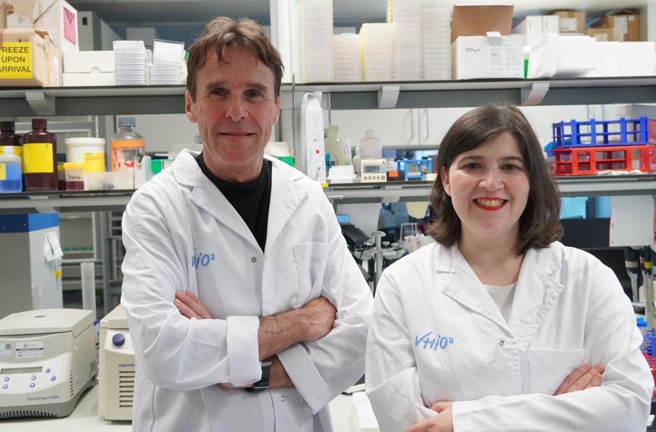 Foto: Dr. Joaquín Arribas y de la Dra. Irene Braña. (VHIO)