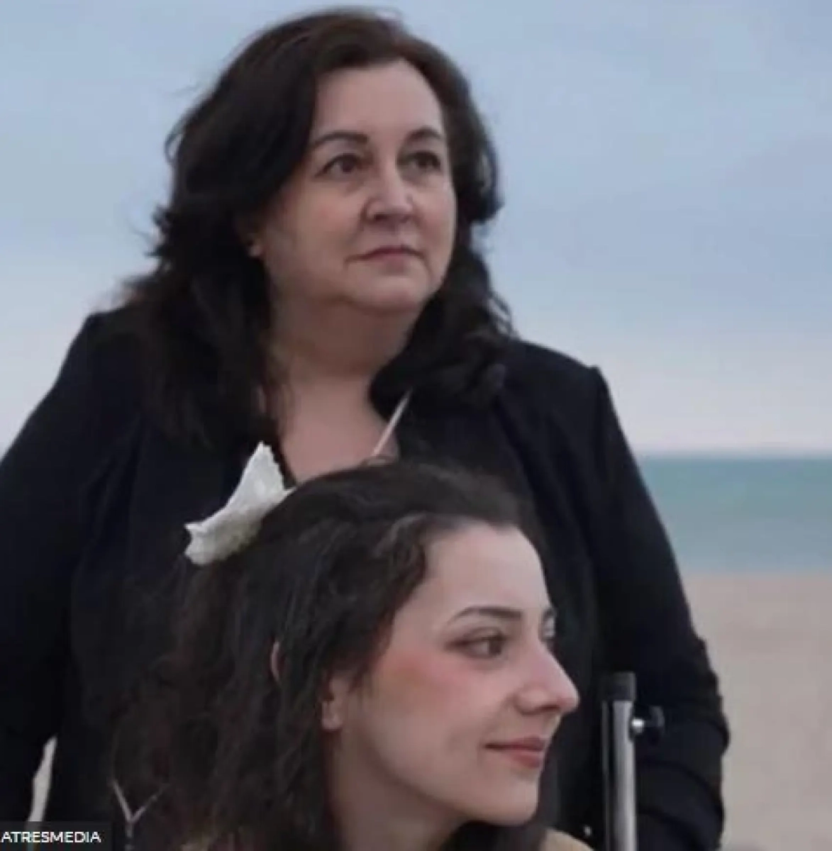 Noelia Castillo y su madre en una imagen del programa de televisión Y ahora Sonsoles.