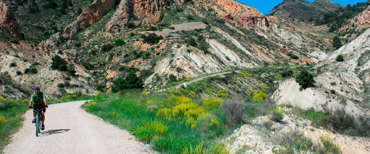Foto: La vía verde que es toda una aventura en Alicante. (Fundación de los Ferrocarriles Españoles)