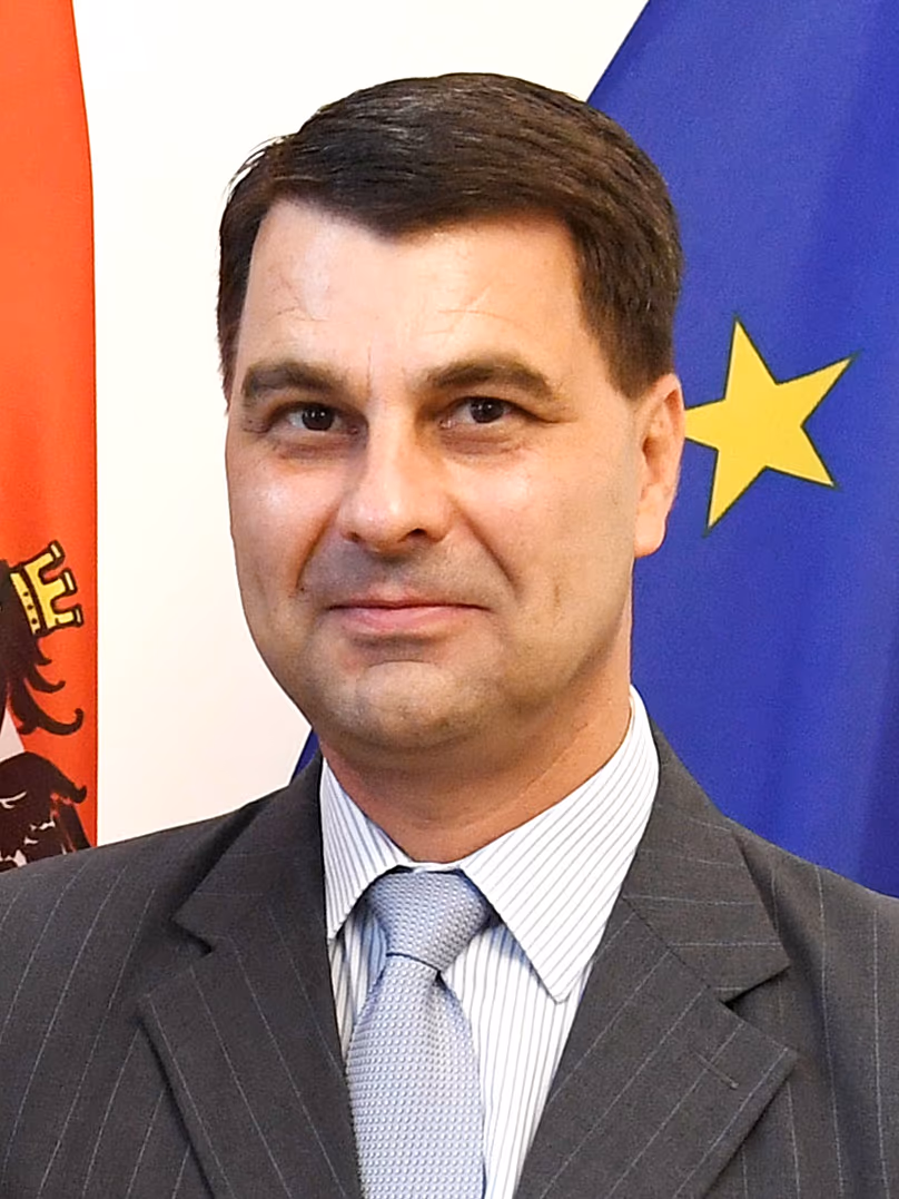 Johannes Peterlik photographed in Vienna, 16 July, 2018