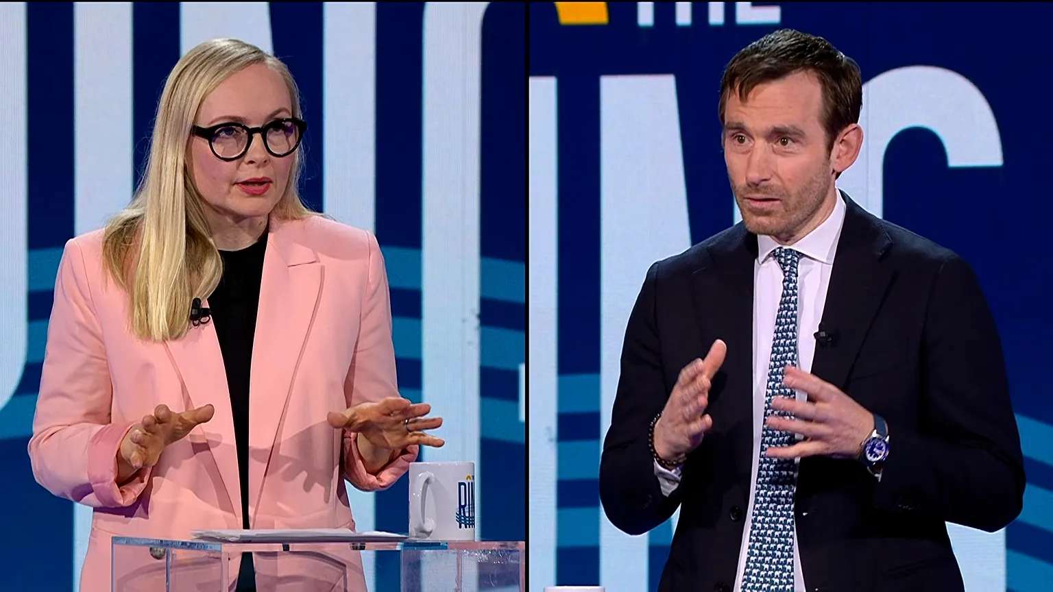 MEPs Dirk Gotink and Maria Ohisalo