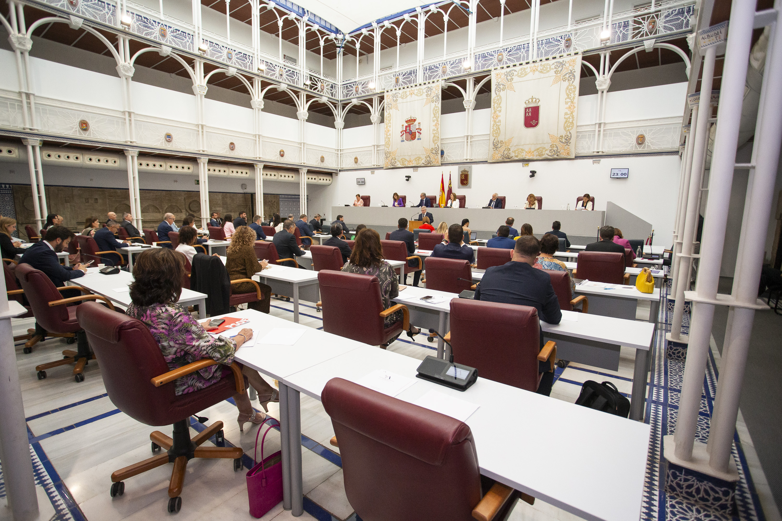 Imagen de archivo de la Asamblea de Murcia, en Cartagena