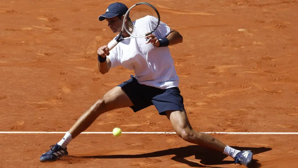 Rafa Jódar, en el Mutua Madrid Open