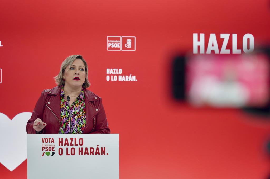Soraya Vega, aspirante a liderar el PSOE de Extremadura.
