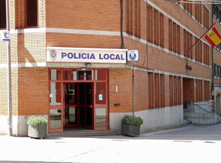 Comisaría de la Policía Local de Mieres, Asturias.