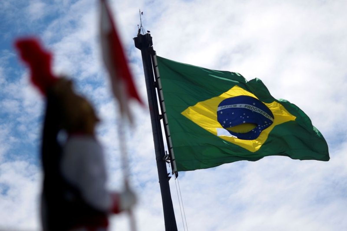 Vista general de una bandera brasileña. (REUTERS/Adriano Machado)