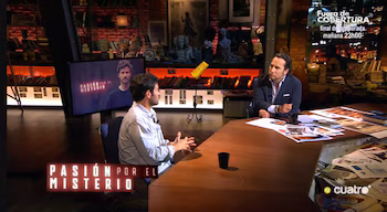 Willy Bárcenas en el programa 'Cuarto Milenio'. (Cuatro)
