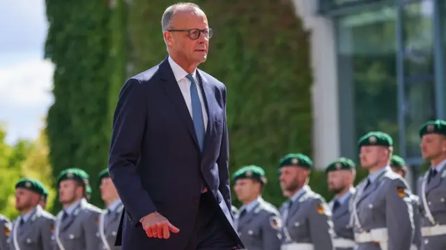 El canciller de Alemania, Friedrich Merz