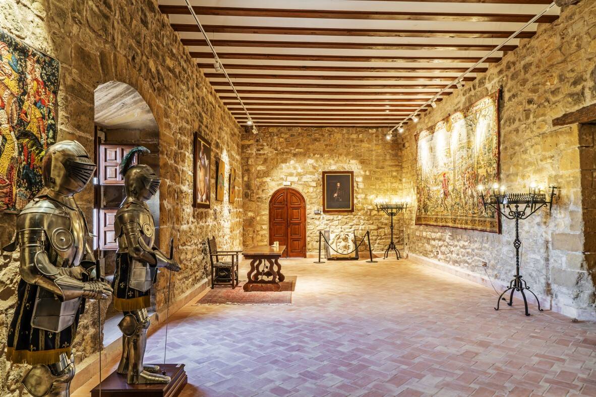 Foto: El castillo-baluarte renacentista más importante de Jaén. (Turismo de Sabiote)