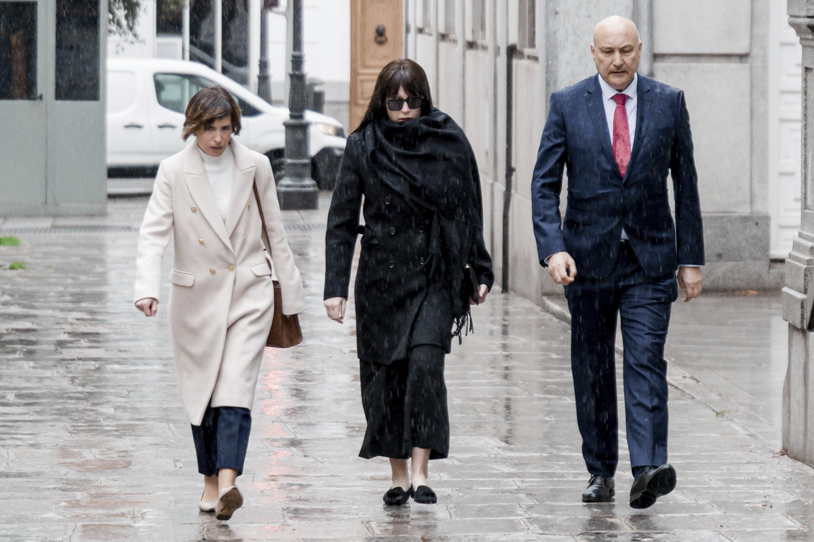La ex pareja de Ábalos, Jéssica Rodríguez, a su llegada al Tribunal Supremo en febrero de 2025.