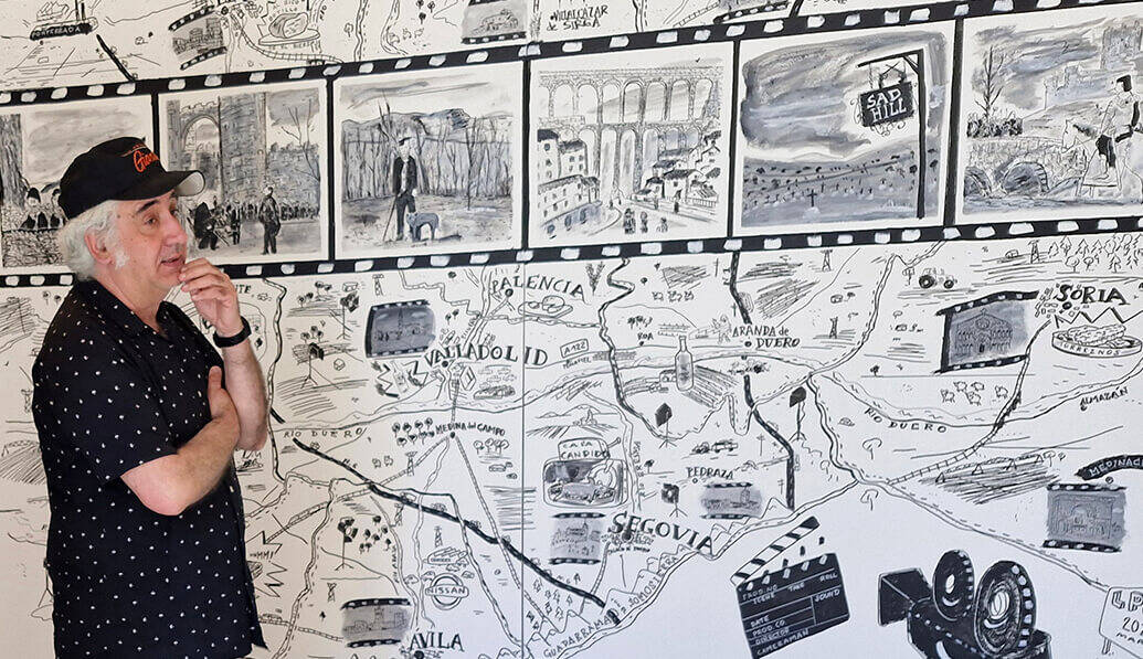 Foto: La exposición que recorre los rincones de Castilla y León que han sido escenarios de película. (Museo del Comercio y la Industria de Salamanca)