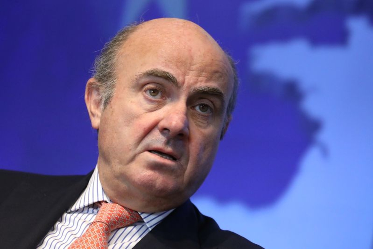 Luis de Guindos, vicepresidente del Banco Central Europeo. REUTERS/Brendan McDermid