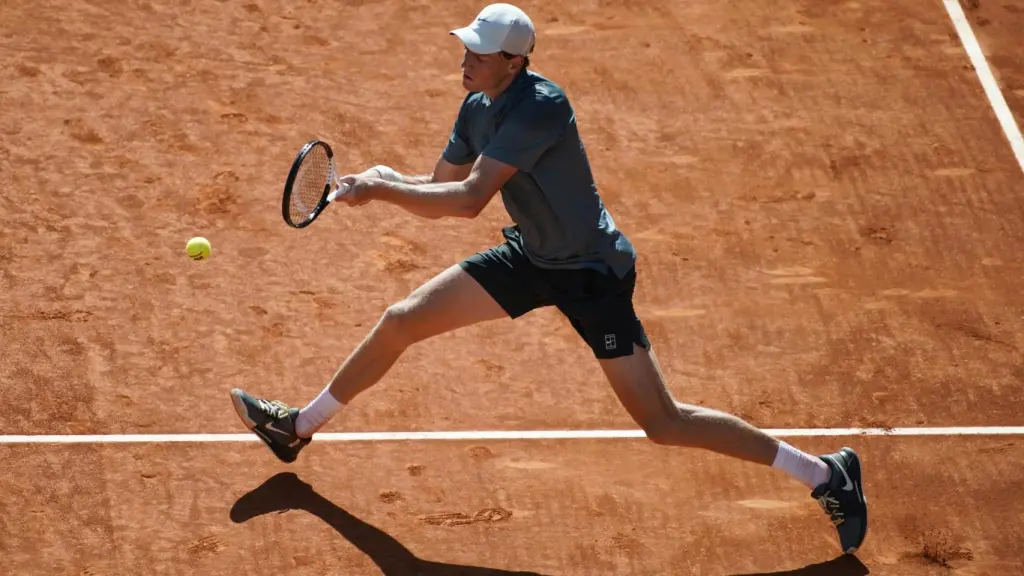 Sinner, durante el Mutua Madrid Open.